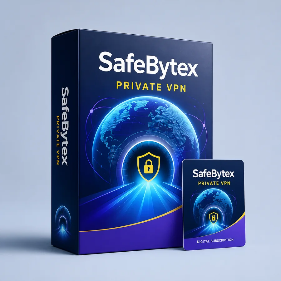SafeBytex Private VPN Two-Year digital security package